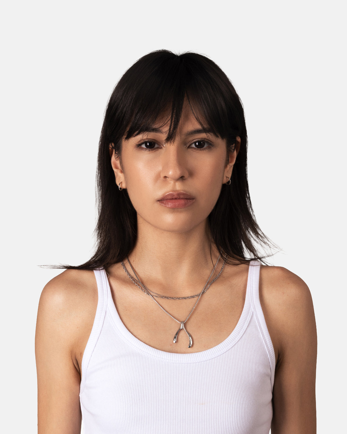 [ NEBU LIQUID HOOP EARRINGS ]