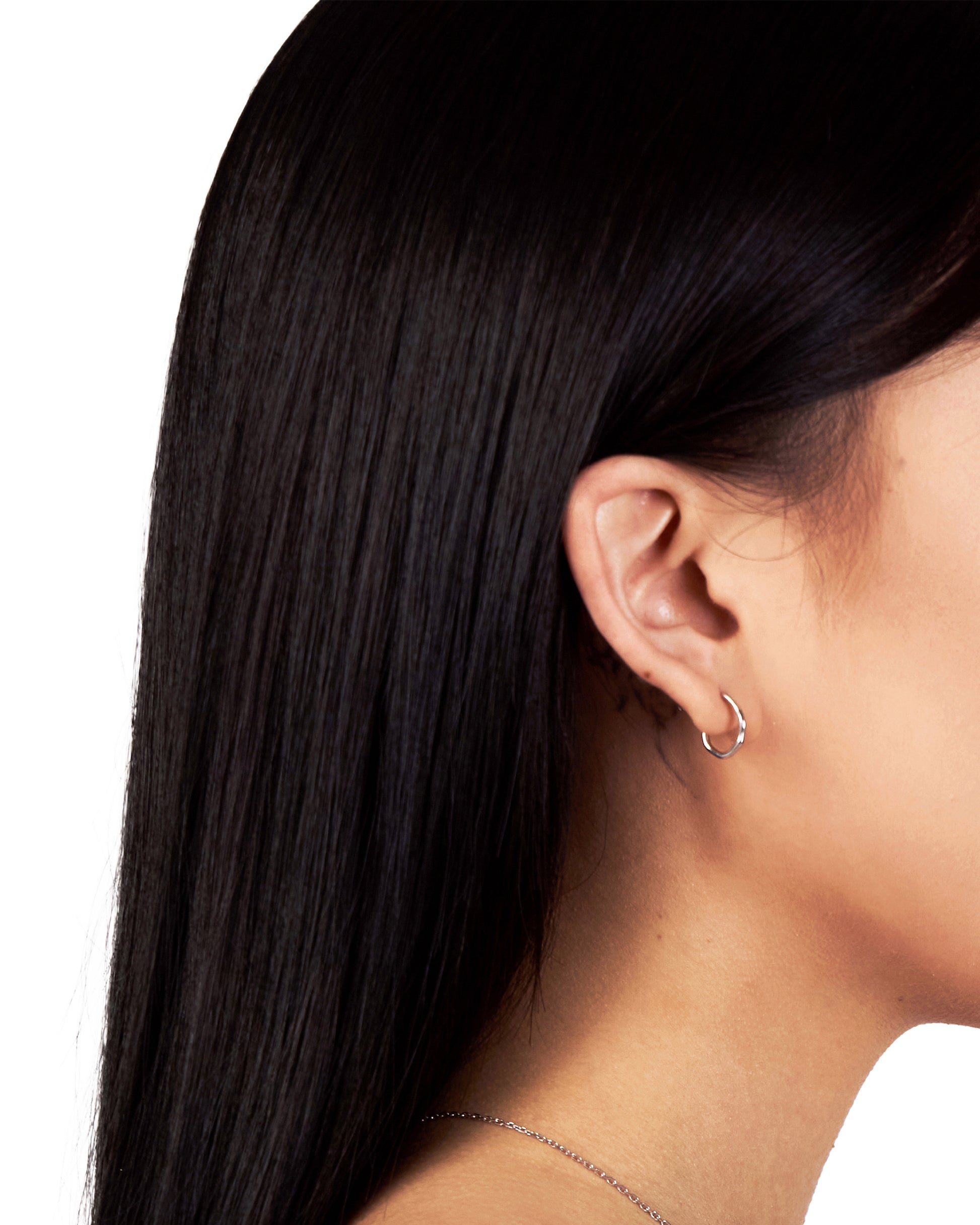 Nebu Liquid Hoop Earrings