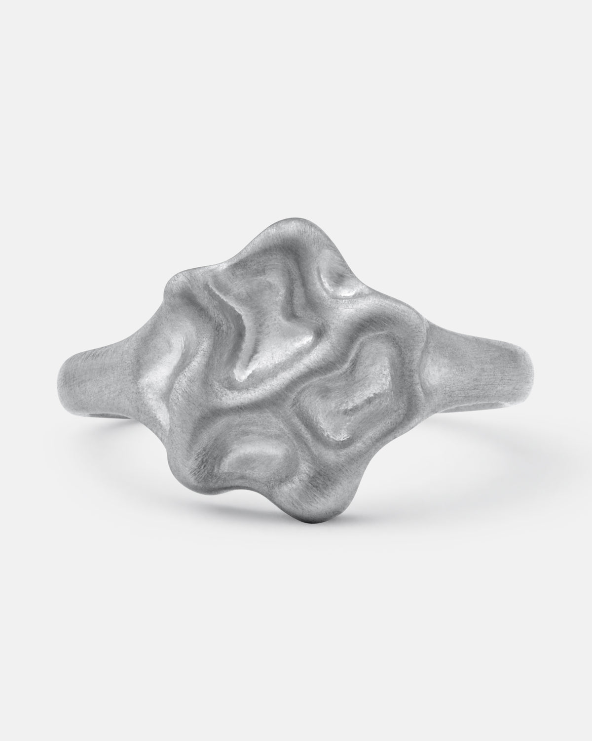 [ ECUME LIQUID SIGNET RING ]