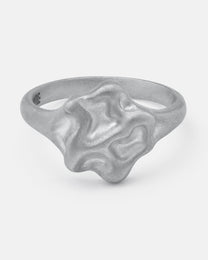[ ECUME LIQUID SIGNET RING ]