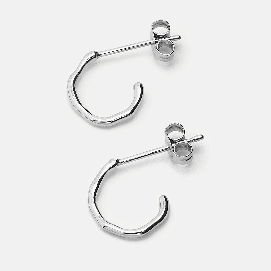 Nebu Liquid Hoop Earrings